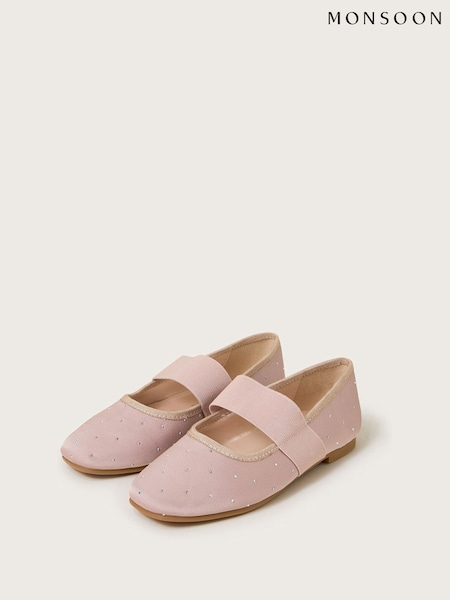 Monsoon Diamante Elastic Ballet Flats (F32921) | ‏185 د.إ.‏ - ‏ 213‏ د.إ.