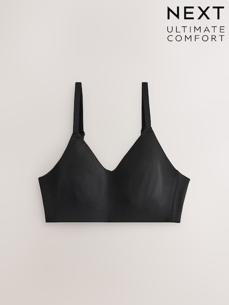 Black DD-G Ultimate Comfort Non Wire Modal Bra (F32953) | AED92