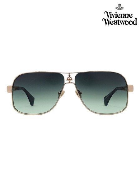 Vivienne Westwood Keith VW5101 400 Shiny Sunglasses 63/12-140 (F32963) | ₪1,333