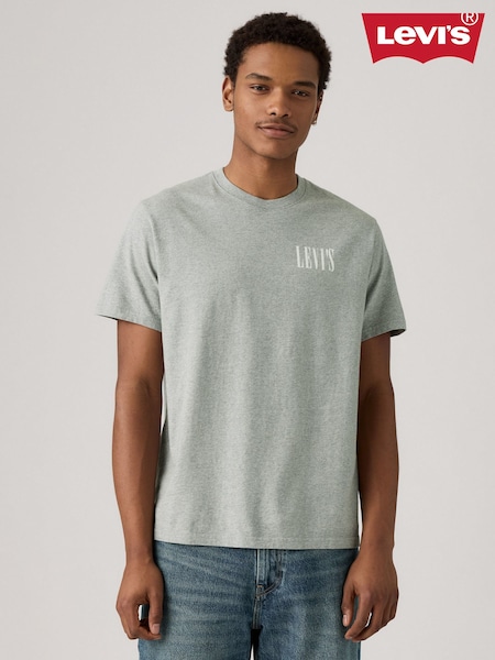 Levi's® Heather Grey Relaxed Fit Short Sleeve T-Shirt (F33026) | € 42