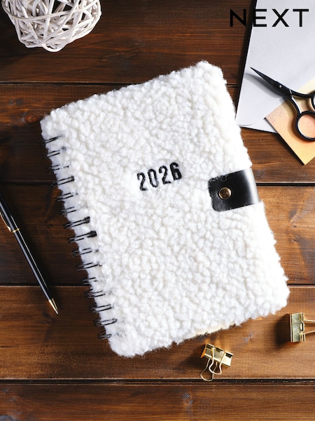 Cream Borg 2026 Planner Diary (F33055) | €11