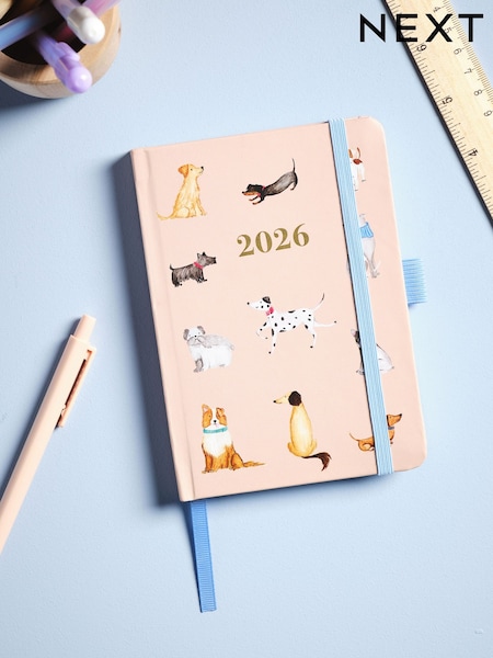 Dogs 2026 A6 Diary (F33106) | €7