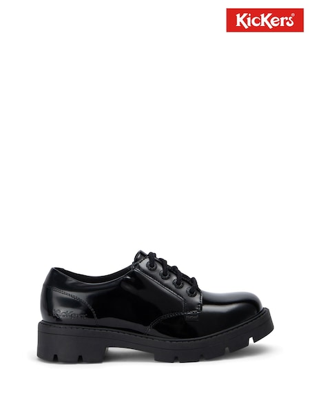 Kickers Black Kori Lace Shoes (F33128) | €114