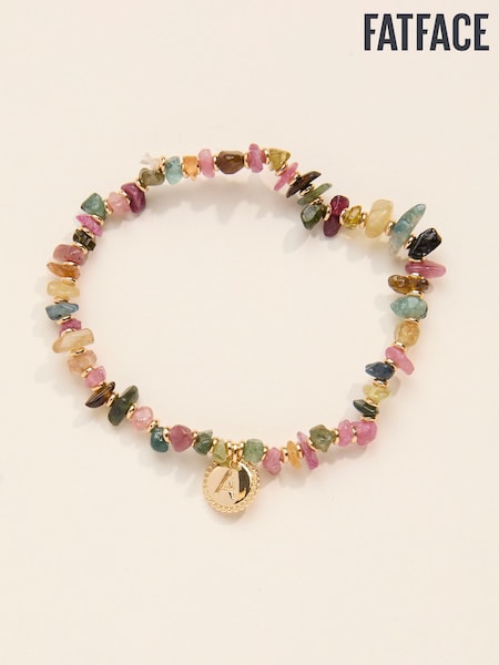 FatFace Multi Colour Alphabet Bracelet (F33194) | €14