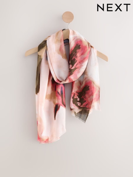 Dusky Floral Lightweight Scarf (F33273) | R$ 120