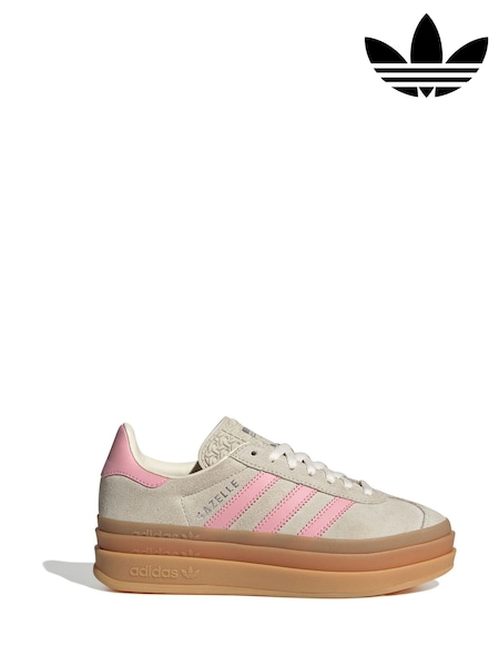 adidas Neutral / Pink Gazelle Bold Trainers (F33457) | R$ 590