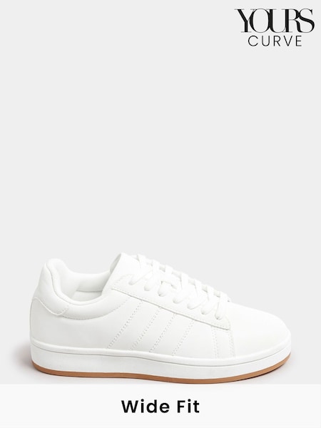 Yours Curve Wide Fit Padded Skate Trainers (F33582) | €45