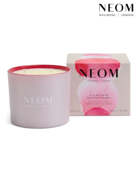 Neom Its All Rosy 3 Wick Candle (F33589) | €72