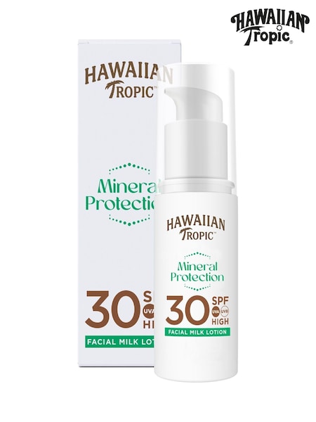Hawaiian Tropic SPF30 Mineral Protection Facial Milk Sun Lotion 50ml (F33713) | €18.50