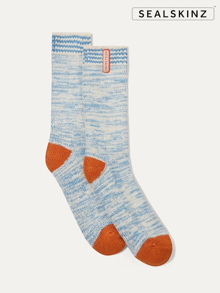 Блакитний флот - Шкарпетки SEALSKINZ бежевий Cordwell Bamboo Mid Length Twisted (F33776) | 1 081 грн