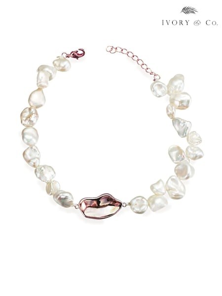 Ivory & Co Pink Tone Tahiti Bracelet (F33810) | €79