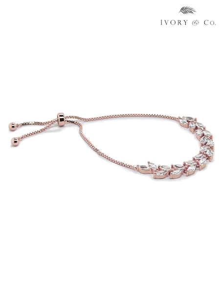 Ivory & Co Pink Tone Glastonbury Bracelet (F33817) | €64
