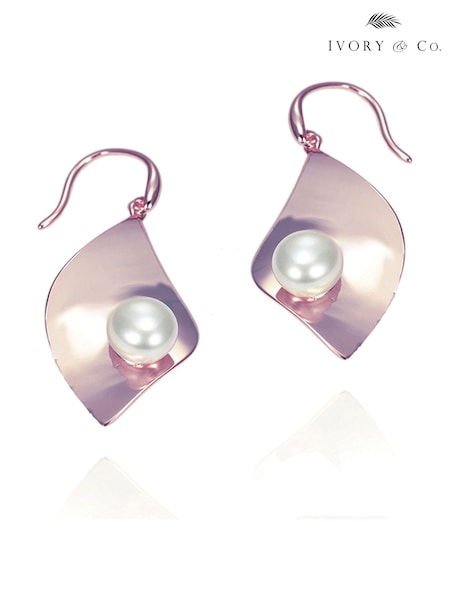 Ivory & Co Pink Monza Earrings (F33823) | €58