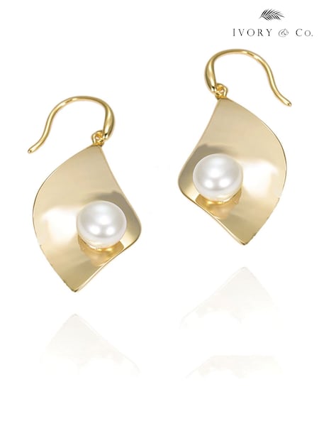 Ivory & Co Gold Monza Earrings (F33829) | €58