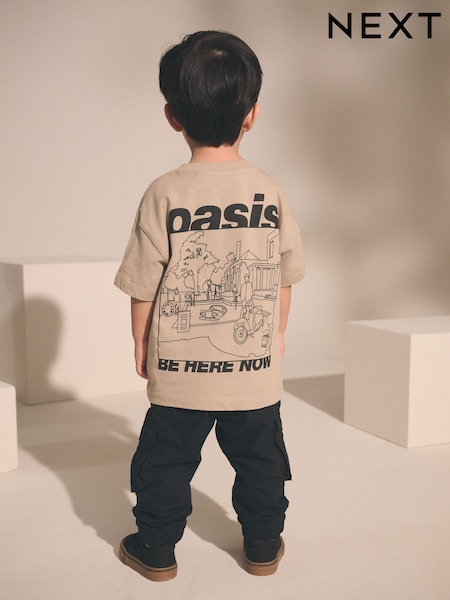 Neutral Oasis Band Graphic Short Sleeve T-Shirt (3mths-8yrs) (F33849) | €16 - €18