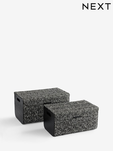 Grey Bronx Slim Storage Basket (F33891) | €47