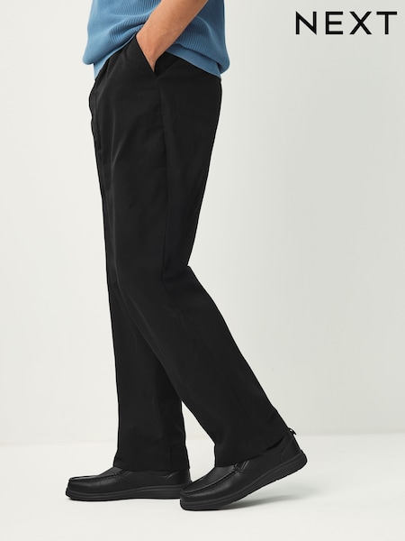 Black Apron Slip-On Shoes (F33933) | €49