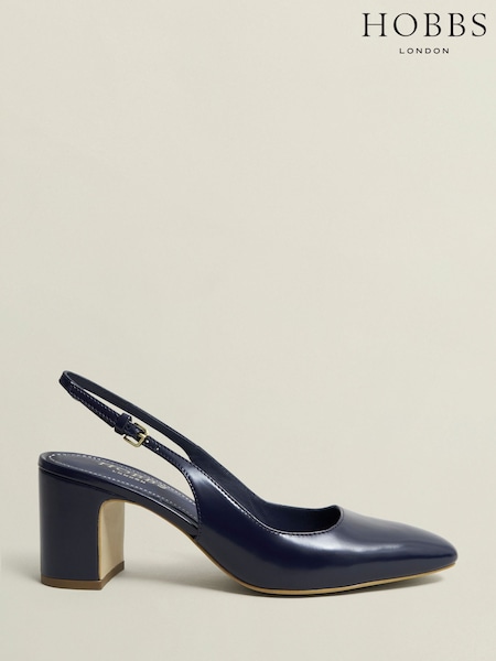 Hobbs Blue Lily Slingback Sandals (F33953) | €164