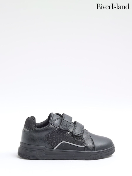 River Island Black Touch Fastening Boys Trainers (F34265) | €26