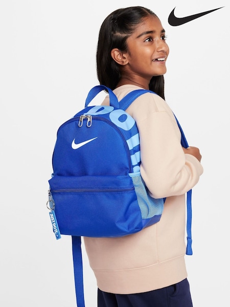 Nike Royal Blue Mini Kids Brasilia Backpack (F34738) | €32