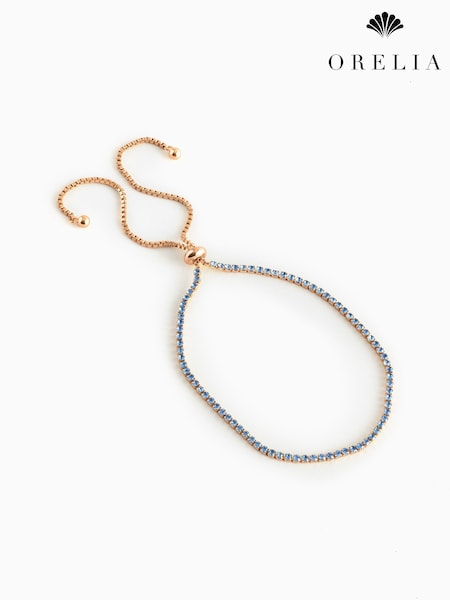 Orelia London Gold Tone Fine Tennis Bracelet (F34937) | €35