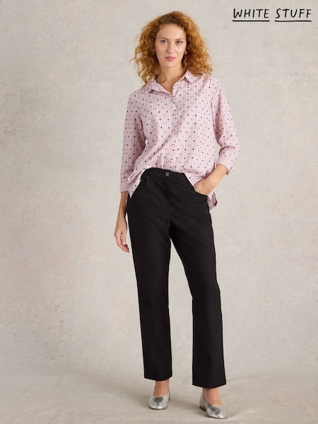 White Stuff Black Dark Savannah Stretch Trousers (F35094) | €92