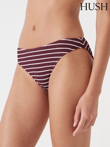 Hush Cally Classic Stripe Crinkle Bikini Bottoms (F35226) | €71