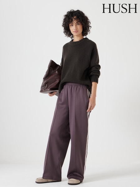 Hush Brown Harrison Side Stripe Joggers (F35230) | 4,806 UAH