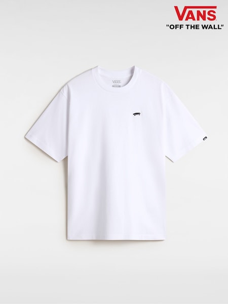 Vans Mens Loose Fit Salton Short Sleeve White T-Shirt (F35317) | 35 €