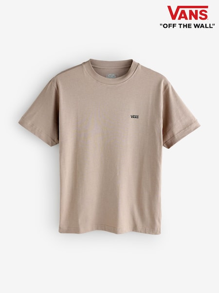 Vans Mens Left Chest Short Sleeve Brown T-Shirt (F35318) | €28