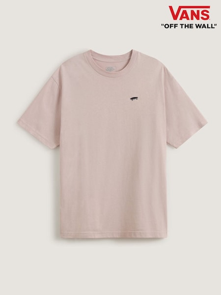 Vans Mens Pink Salton Loose Fit Short Sleeve T-Shirt (F35322) | €35