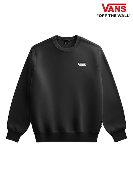 Vans Mens Left Chest Logo Crew Black Sweatshirt (F35349) | 34 €