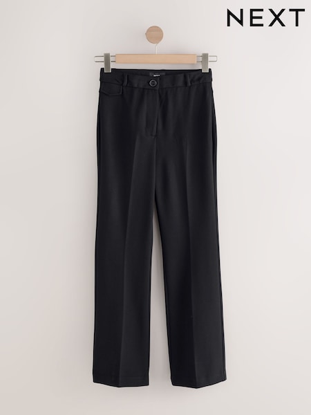 Black Tailored Ponte Flare Trousers (F35375) | R$ 340