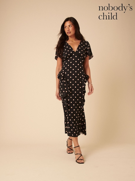 Nobodys Child Lyndsey Midi Dress (F35616) | ‏402 د.إ.‏