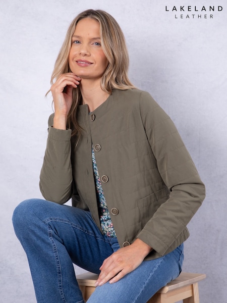 Lakeland Clothing Green Isla Quilted Liner Jacket (F35729) | €93