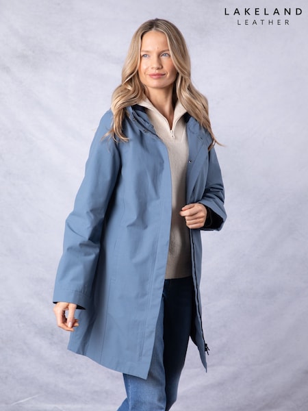 Lakeland Clothing Blue Brook Waterproof Raincoat (F35735) | 968 LEI