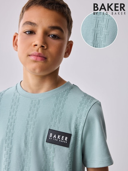 Baker by Ted Baker 'T' Textured T-Shirt (F35743) | AED108 - AED132