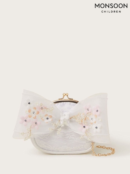 Monsoon Maggie Embroidered Petal Bow Bag (F35842) | ‏128 د.إ.‏