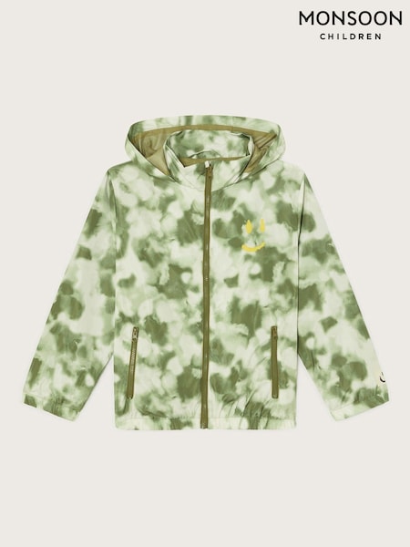 Monsoon Green Tie Dye Windbreaker Jacket (F35844) | €44 - €50