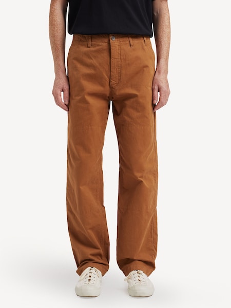 Коричневий - Norse Projects Lukas Relaxed Leg Workwear Trousers (F35892) | 11 716 грн