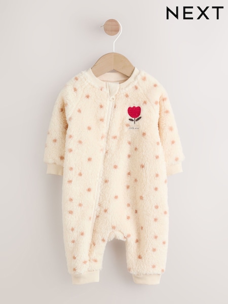 Spot Heavyweight Fleece Baby Sleepsuit (F35898) | AED66 - AED76
