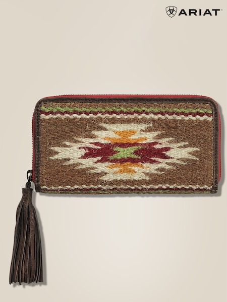Ariat Sheridan South Western Clutch Brown Wallet Purse (F35930) | €74