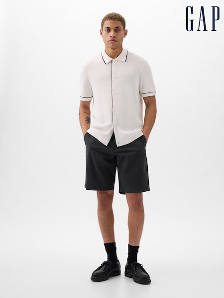 Gap Black Cotton Blend Vintage Shorts (F35972) | €50
