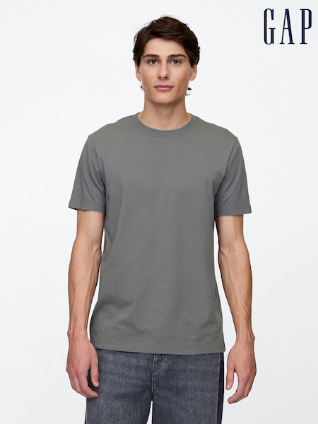 Gap Dark Grey Everyday Soft Crew Neck T-Shirt (F35973) | €16