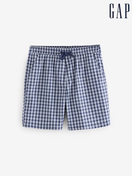 Gap Navy/Blue Check 6 Inch Swim Shorts (F35990) | €57