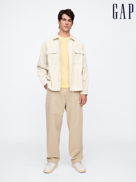 Gap Yellow Short Sleeve Everyday 100% Cotton Crew Neck T-Shirt (F35995) | €16
