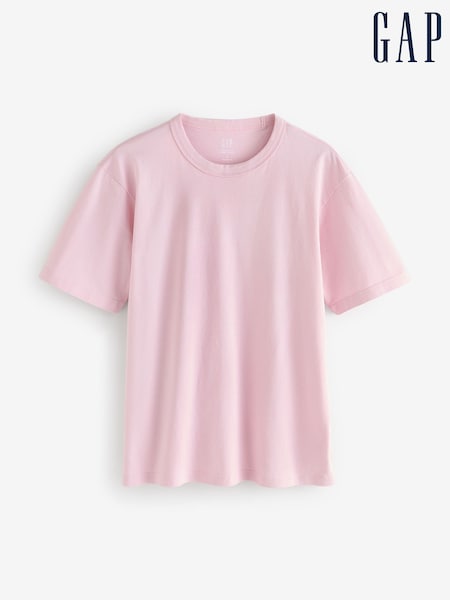 Gap Pink Original Short Sleeve Crew Neck T-Shirt (F36055) | €24