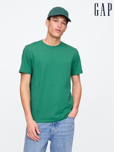 Gap Green Everyday Soft Crew Neck T-Shirt (F36077) | €16