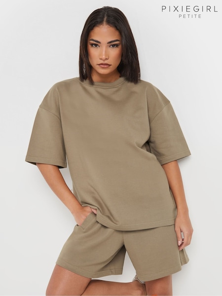 PixieGirl Petite Short Sleeve Sweatshirt & Shorts Set (F36087) | €49
