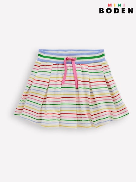 Boden Pink Pleated Jersey 100% Cotton Skort (F36341) | €34 - €40